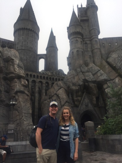 Visiting Hogwarts at Universal Studios Hollywood