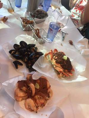 The food at Holy Crab